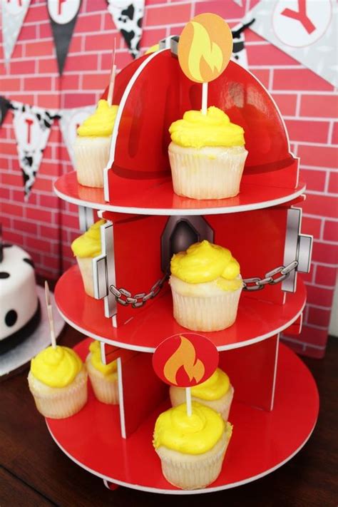 Fireman Birthday Party Ideas Crowning Details Fireman Party Fire