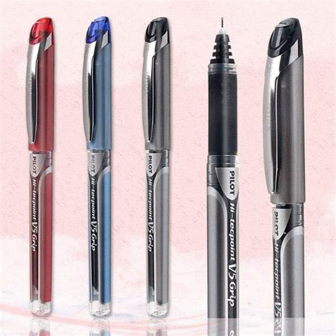 Pilot Hi Tec Point V5 Grip Liquid Ink Rollerball Pen Fine Tip 1 Pcs