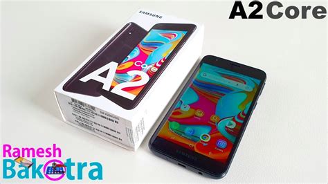 Samsung Galaxy A Core Unboxing And Full Review Youtube