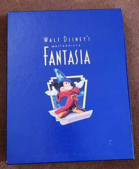 Walt Disney Masterpiece Fantasia Vhs Deluxe Collectors Edition Eur