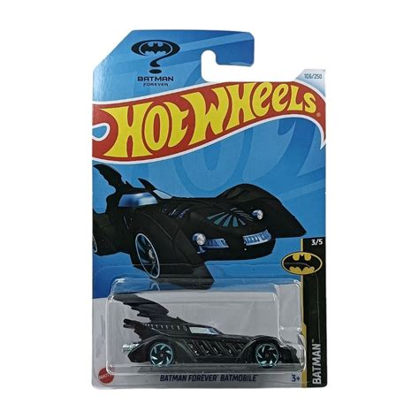 Jual Hot Wheels Th Reg Batman Forever Batmobile Hitam Biru E