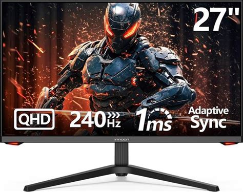 INNOCN 27G1S QHD VA Gaming Monitor 240Hz 1ms HDR 10 HDMI 2 1