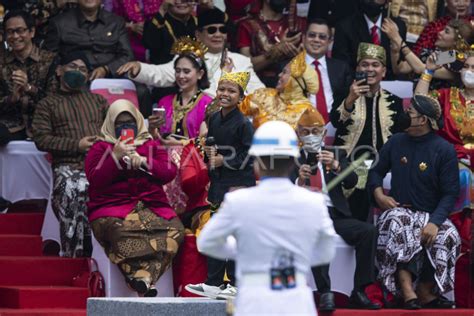 Upacara Peringatan Detik Detik Proklamasi Antara Foto