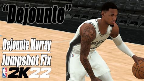 Dejounte Murray Jumpshot Fix Nba K Youtube