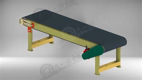 皮带输送机sw图纸下载凡一商城