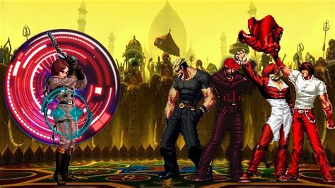 Mugen KOF High Tech Whip Vs Blood Team YouTube