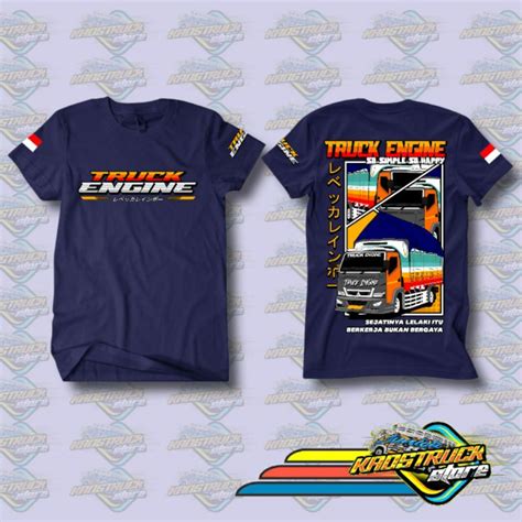 Jual Kaos Truk Bisa Cod Engine Kaos Driver Truck Original Baju