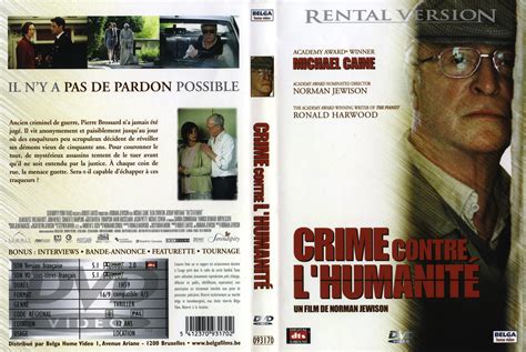 Jaquette DVD de Crime contre l humanité Cinéma Passion