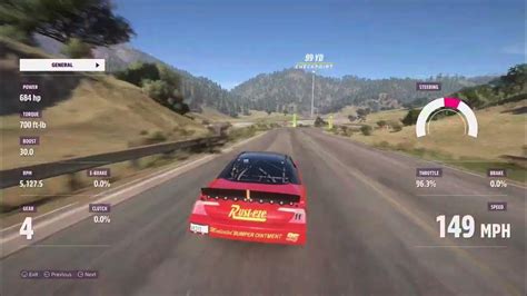 Radiator Springs Forza Horizon 5 Lightning Mcqueen 4k 60 Fps Goliath