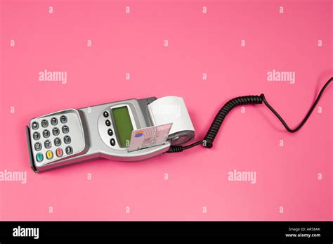 Credit Card Reader Stock Photo Alamy