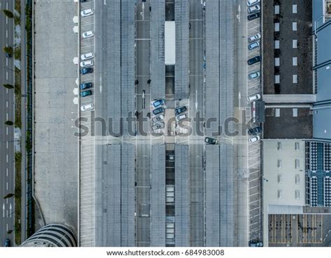 Aerial View Rooftop Car Park Stock Photo 684983008 Shutterstock