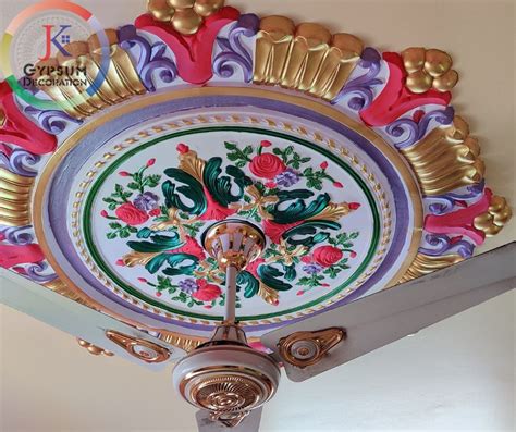 Ceiling Rose Jk Gypsum Decoration