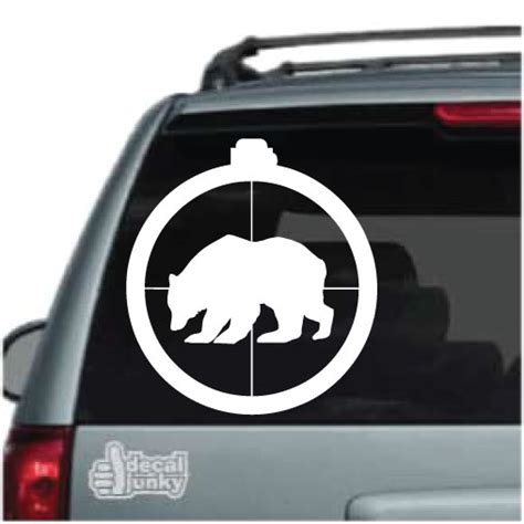 Bear Hunting Decals And Stickers Decal Junky