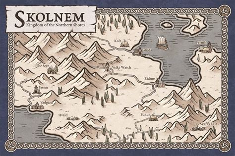 Viking Effects For The Fantasy Map Builder — Map Effects Fantasy Map