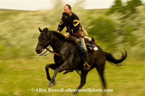 Custers Last Stand Reenactment Montana 7th Cavalry Soldier Allen