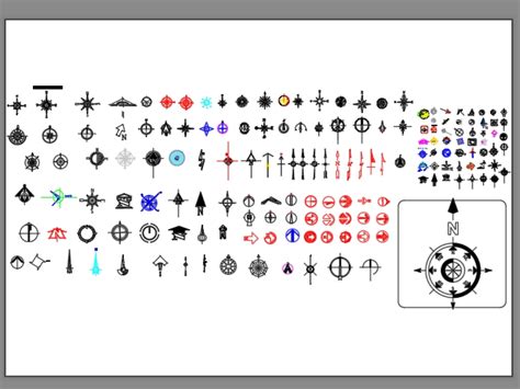 Norte En Autocad Descargar Cad Gratis 607 67 Kb Bibliocad