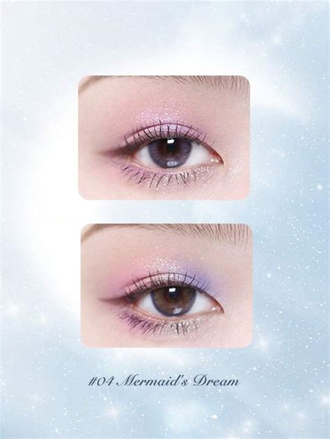 Flower Knows Eyeshadow Palette Moonlight Mermaid Pattern Five Color