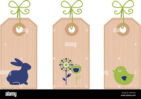 Easter Labels Collection Vector Stock Vector Image And Art Alamy