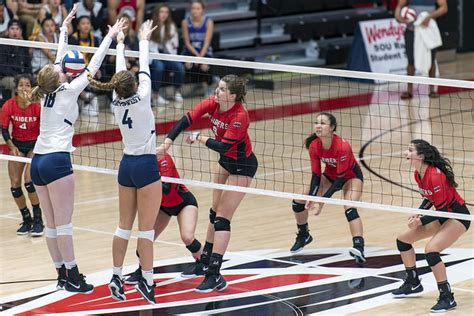 Blocking Tips Volleyball Players Use To Seal The Net With The Block