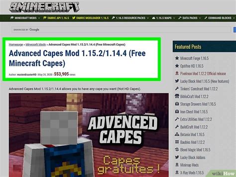 Comment Obtenir Une Cape Dans Minecraft 3 étapes