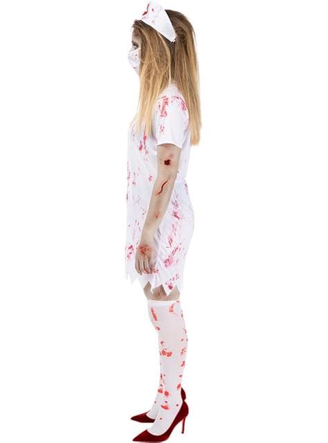 Costume Infermiera Zombie Da Donna Consegna H Funidelia