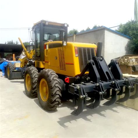 China Hp Motor Grader Euro Iii Emission Front Blade Rear Ripper