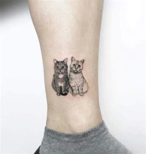 Tattoo Gatinhos Tatuagem De Gato Tatuagens Pequenas De Gato E