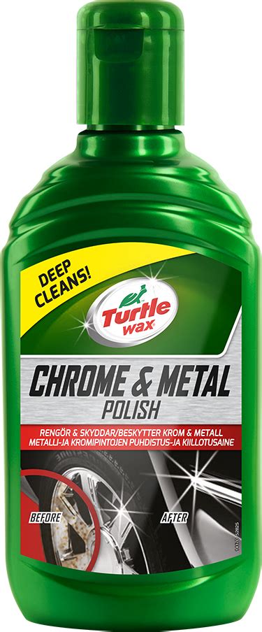 TURTLE WAX CHROME METAL POLISH 300ML KJOF