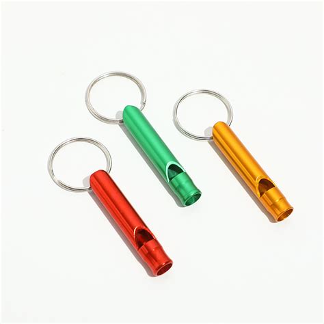 Wholesale Wholesale Fire Aluminum Alloy Whistle Small Whistle Metal