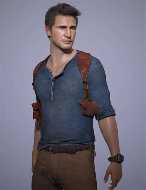 Nathan Drake – Uncharted 4 – Render-State