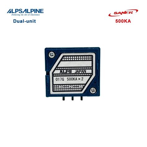 Alps Kax Rk Series Rotary Potentiometer Round Shaft Without