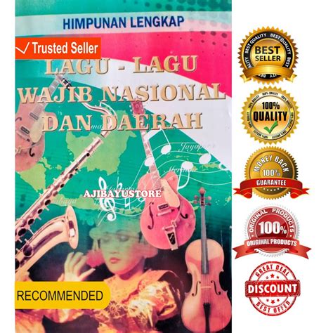 Jual Buku Himpunan Lengkap Lagu Lagu Wajib Nasional Dan Daerah Shopee