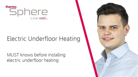 Must Knows Before Installing Electric Underfloor Heating Youtube