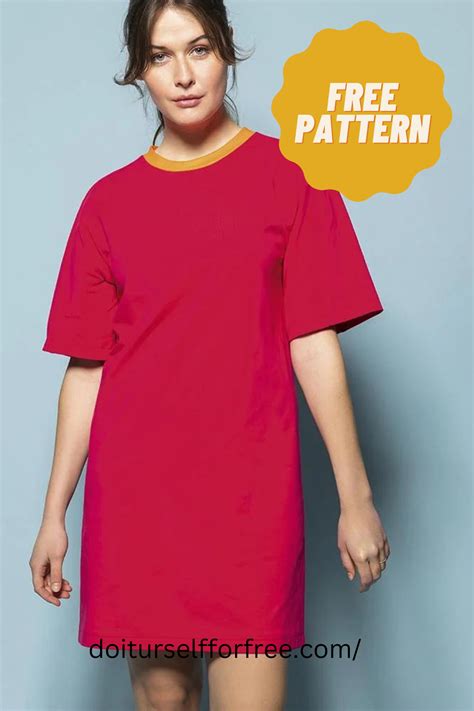 T Shirt Dress Sewing Pattern Sizes Eur Artofit