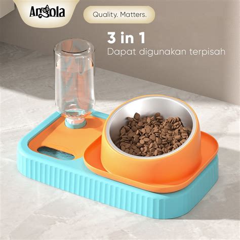 Tempat Makan Kucing Terbaik Ada Stainless Hingga Otomatis