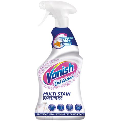 Vanish Oxi Action White Odplamiacz do białych tkanin w sprayu 500ml