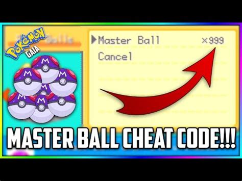 Pokémon Gaia Cheats 2021 Pokémon Gaia Master Ball Cheat Code