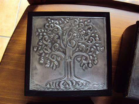 Pewter I Have Done Pewter Art Metal Embossing Art Pewter Embossing