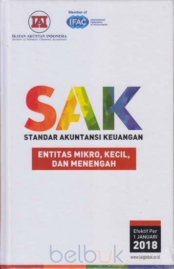 SAK Standar Akuntansi Keuangan Entitas Mikro Kecil Dan Menengah