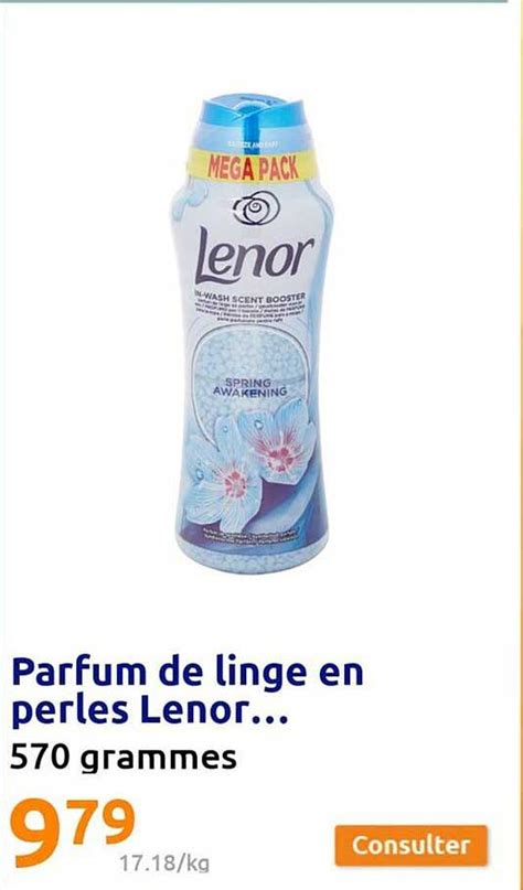 Promo Parfum De Linge En Perles Lenor Chez Action ICatalogue Fr