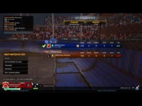 Firehihi Rocket League Trash Talker Clapped In V Youtube