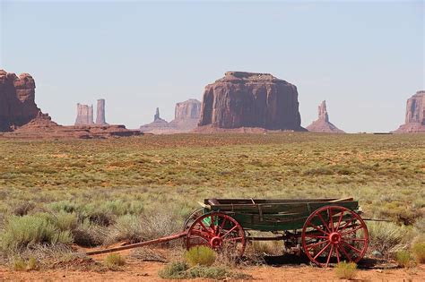 Monument Valley Trolley Utah United States Landscape Tourist Site