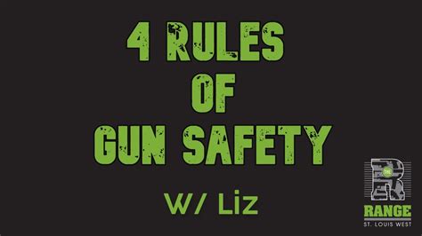 Basic Rules Of Firearm Safety Youtube