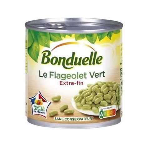 Lot De Bonduelle Flageolets Verts Extra Fins Boite De G