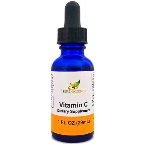 Liquid Vitamin C Drops High Absorption Vit C Antioxidant Supplement