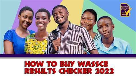 Easy Guide How To Buy Wassce Results Checker Checker Cards Ghana