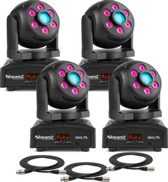 B E Moving Head Pakke Med Stk Beamz Mhl Hybrid Moving Head