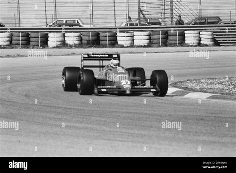 Imola Tests Der Formel Auf Dem Imola Circuit Michele Alboreto