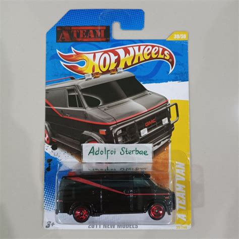 Jual Hotwheels Hot Wheels The A Team Ateam 2011 Hw Premiere Premium Custom GMC Panel Van The