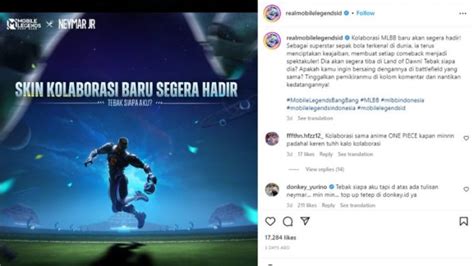 Kolaborasi Mobile Legends X Neymar Sudah Diumumkan Oleh Mobile Legends